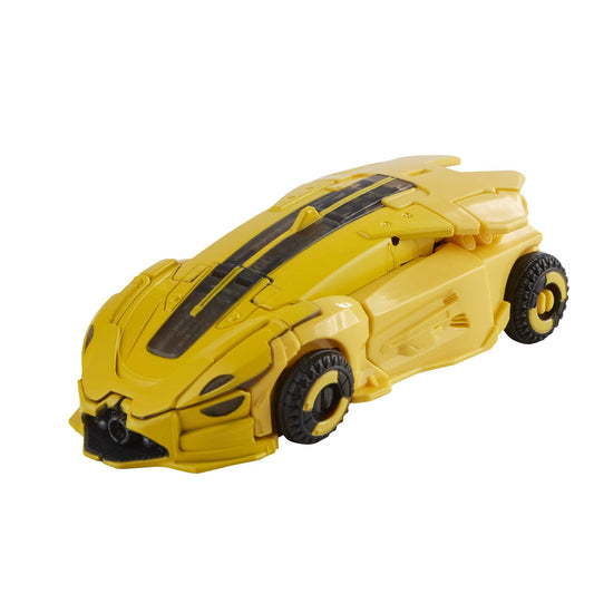 Transformers B-127 vehicle mode showcases Cybertronian design for display.