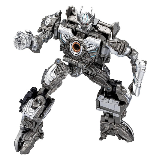 Transformers Studio Series 90 Galvatron robot mode for display and poseable play.