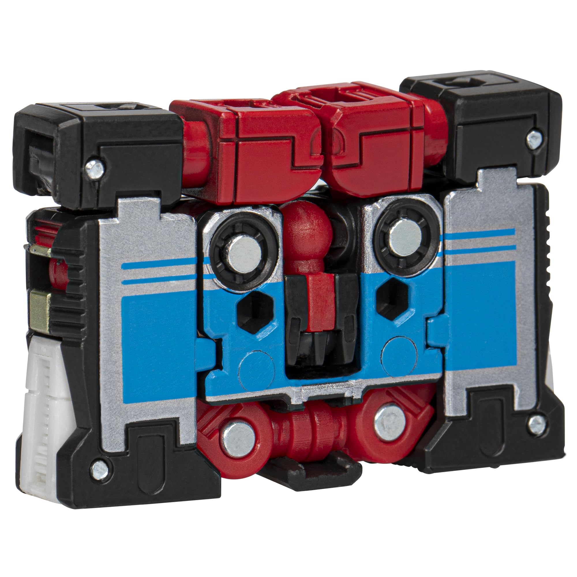 Transformers Studio Series Decepticon Frenzy Red cassette mode with classic 9-step conversion.
