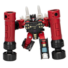 Transformers Studio Series Decepticon Frenzy Red robot mode poseable for imaginative play.