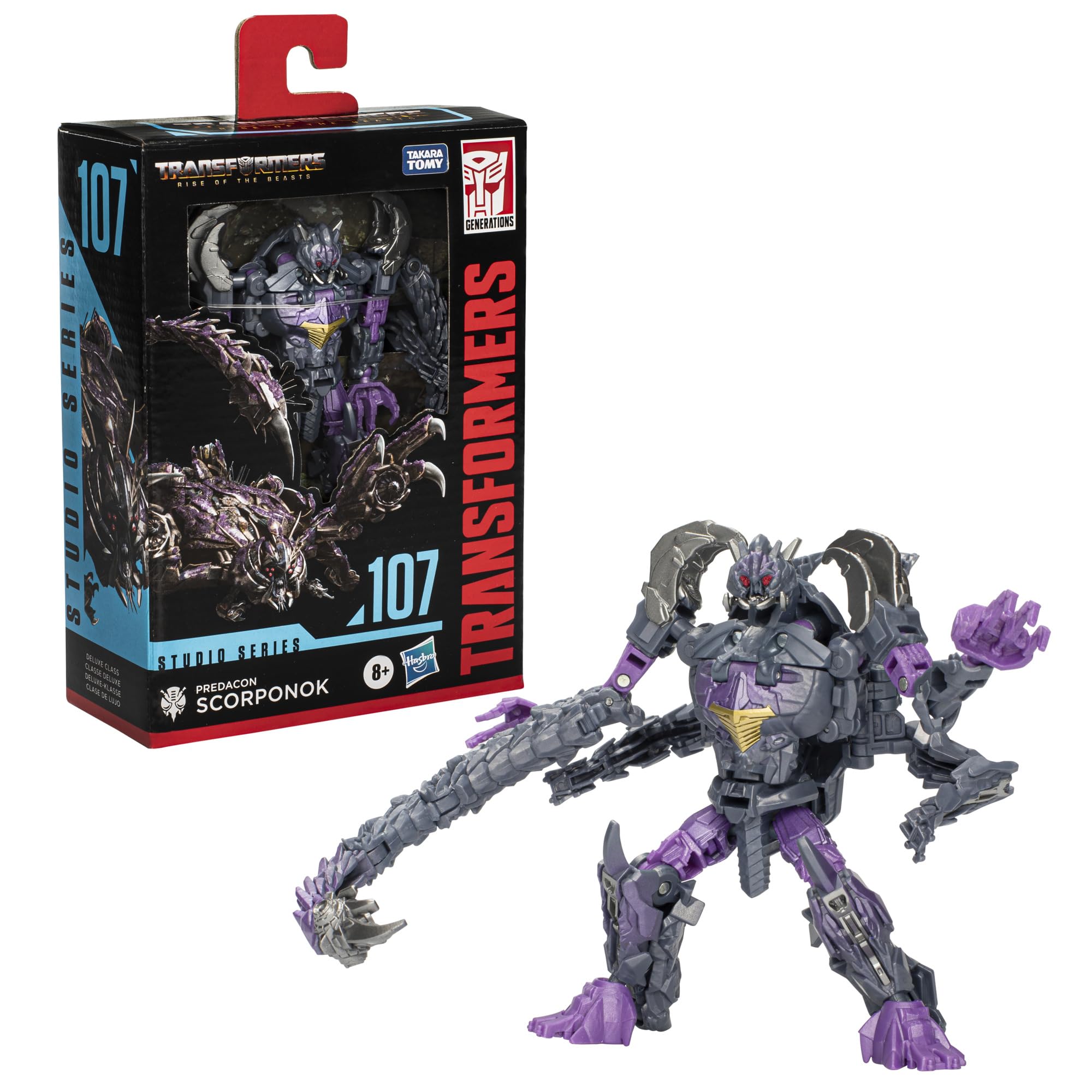 Tail accessory attached for versatile transformations in both modes
