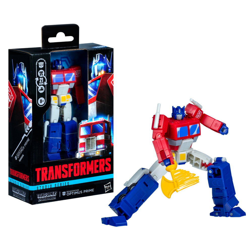 Energon Axe accessory for dynamic action poses with Optimus Prime