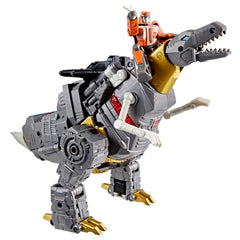 Transformers Studio Series Dinobot Grimlock in dino mode for display-ready pose.