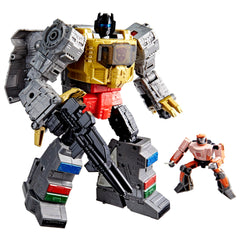Transformers Studio Series Dinobot Grimlock in robot mode with movie-detailing.