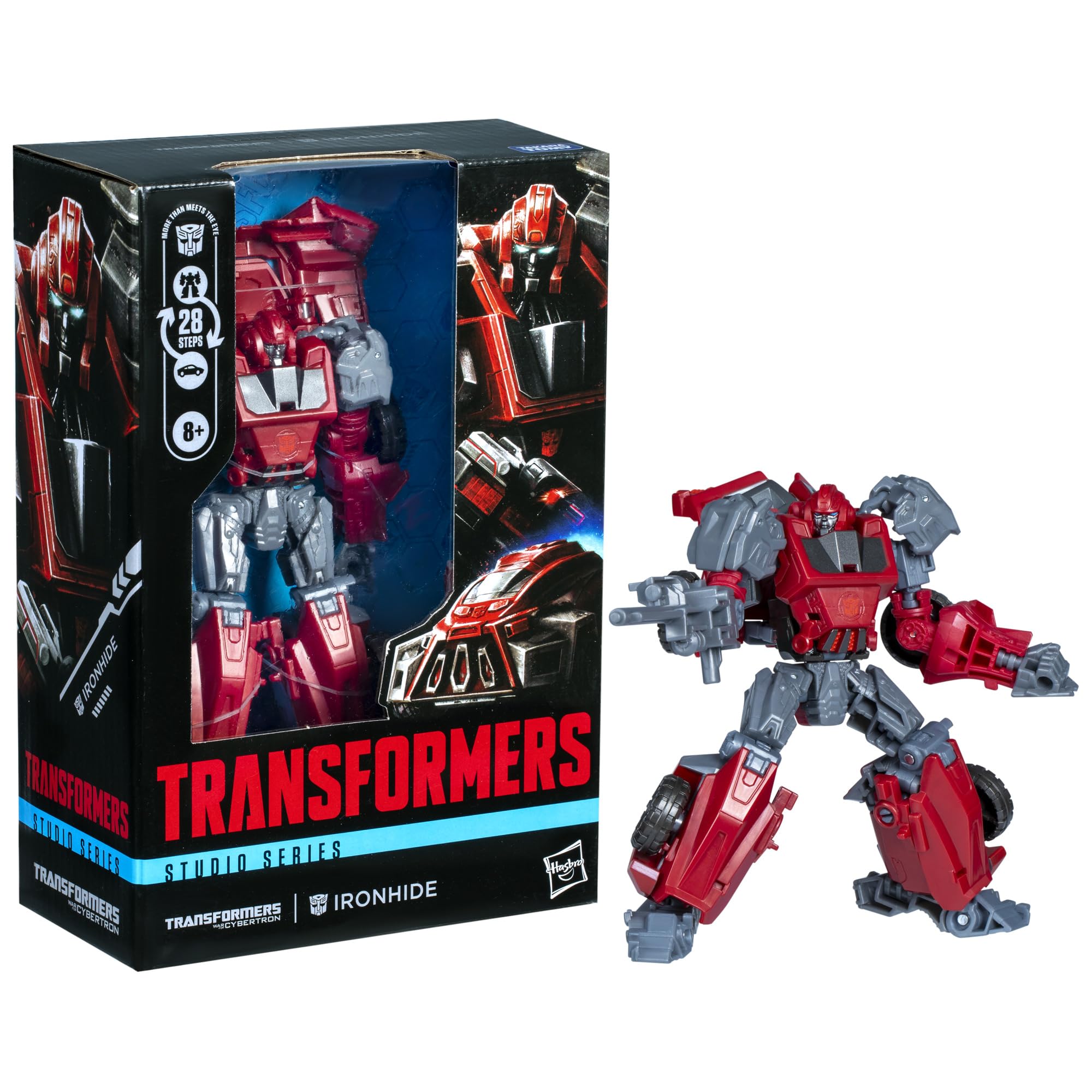 Energon double axe accessory for Transformers Ironhide in game-inspired details