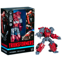 Energon double axe accessory for Transformers Ironhide in game-inspired details