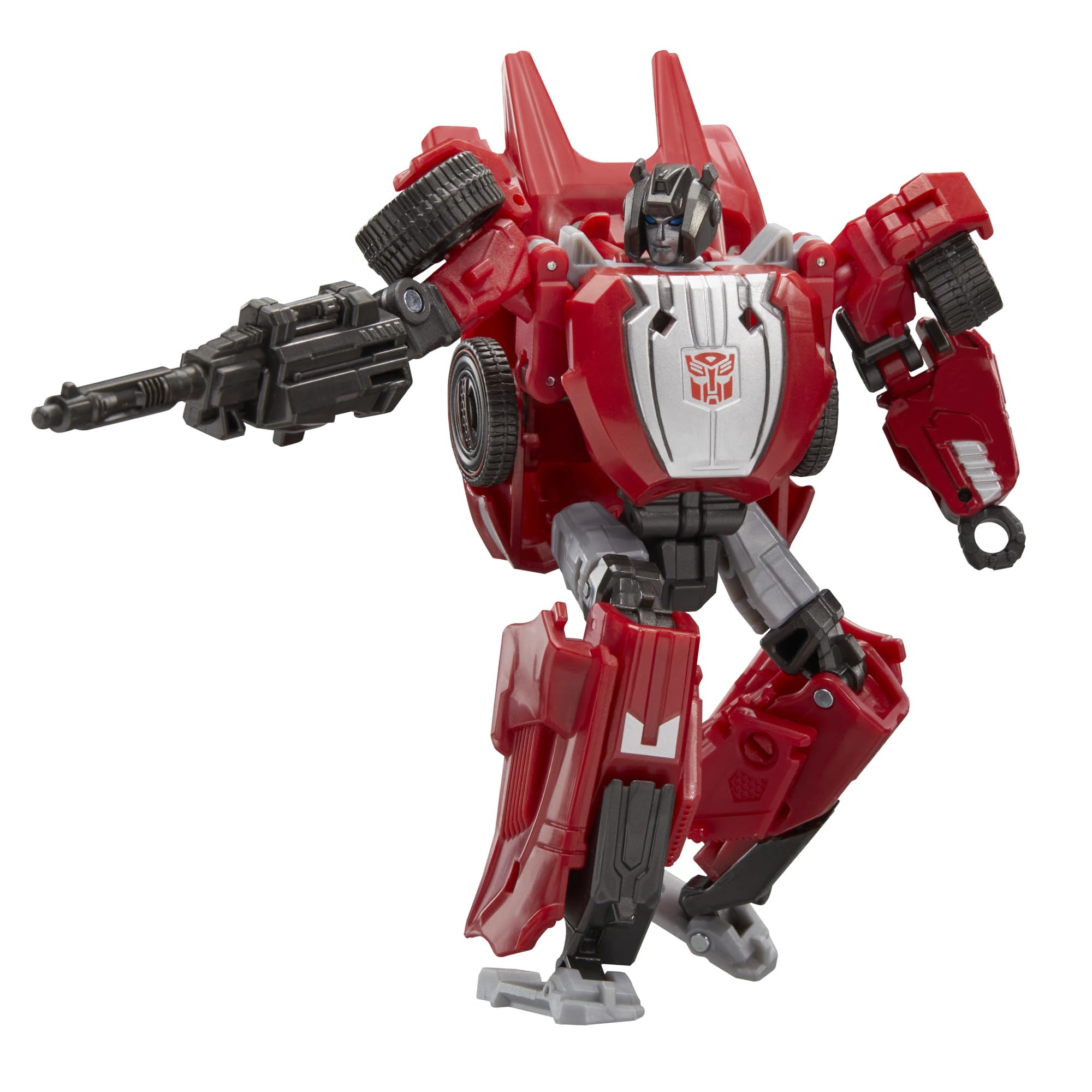 Transformers Studio Series Gamer Edition Sideswipe game deco details elevate realism.