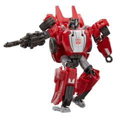Transformers Studio Series Gamer Edition Sideswipe game deco details elevate realism.