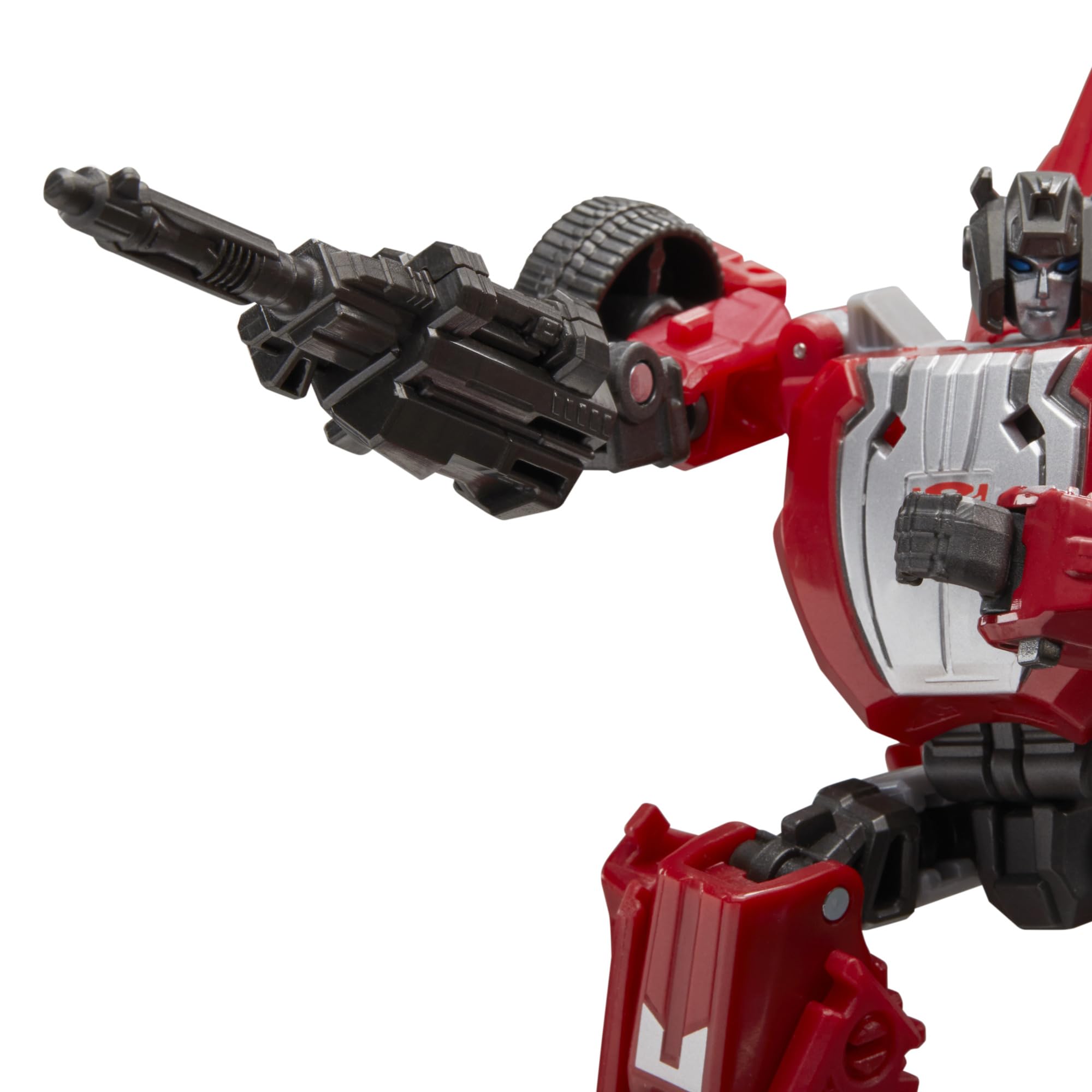 Transformers Studio Series Gamer Edition Sideswipe removable backdrop for scene display.