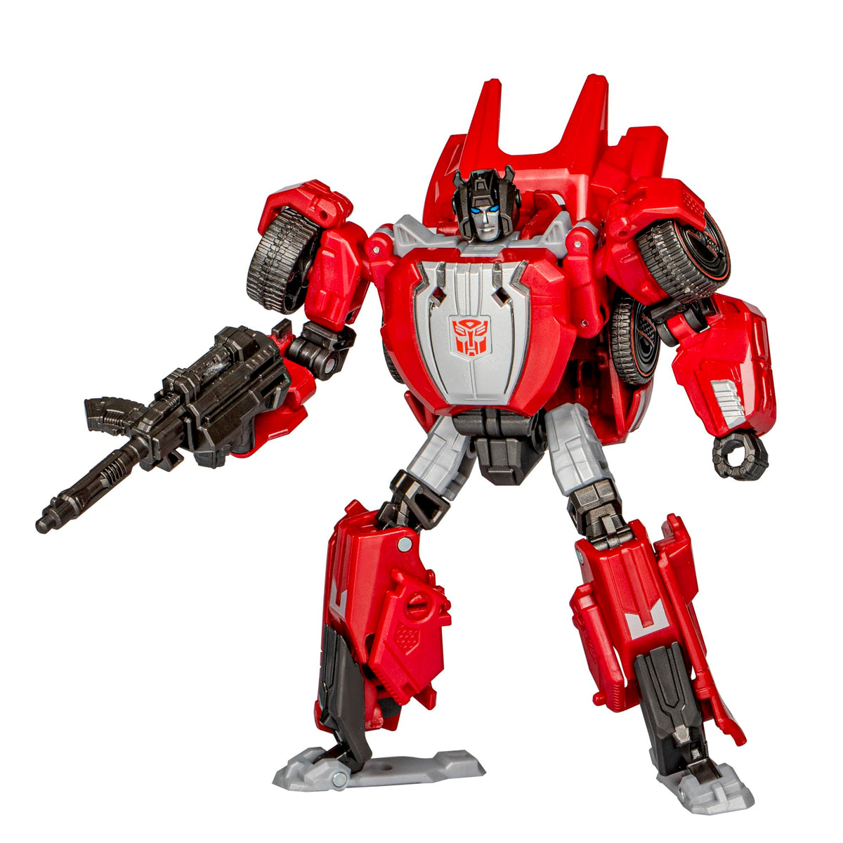 Transformers Studio Series Gamer Edition Sideswipe robot mode for dynamic display.