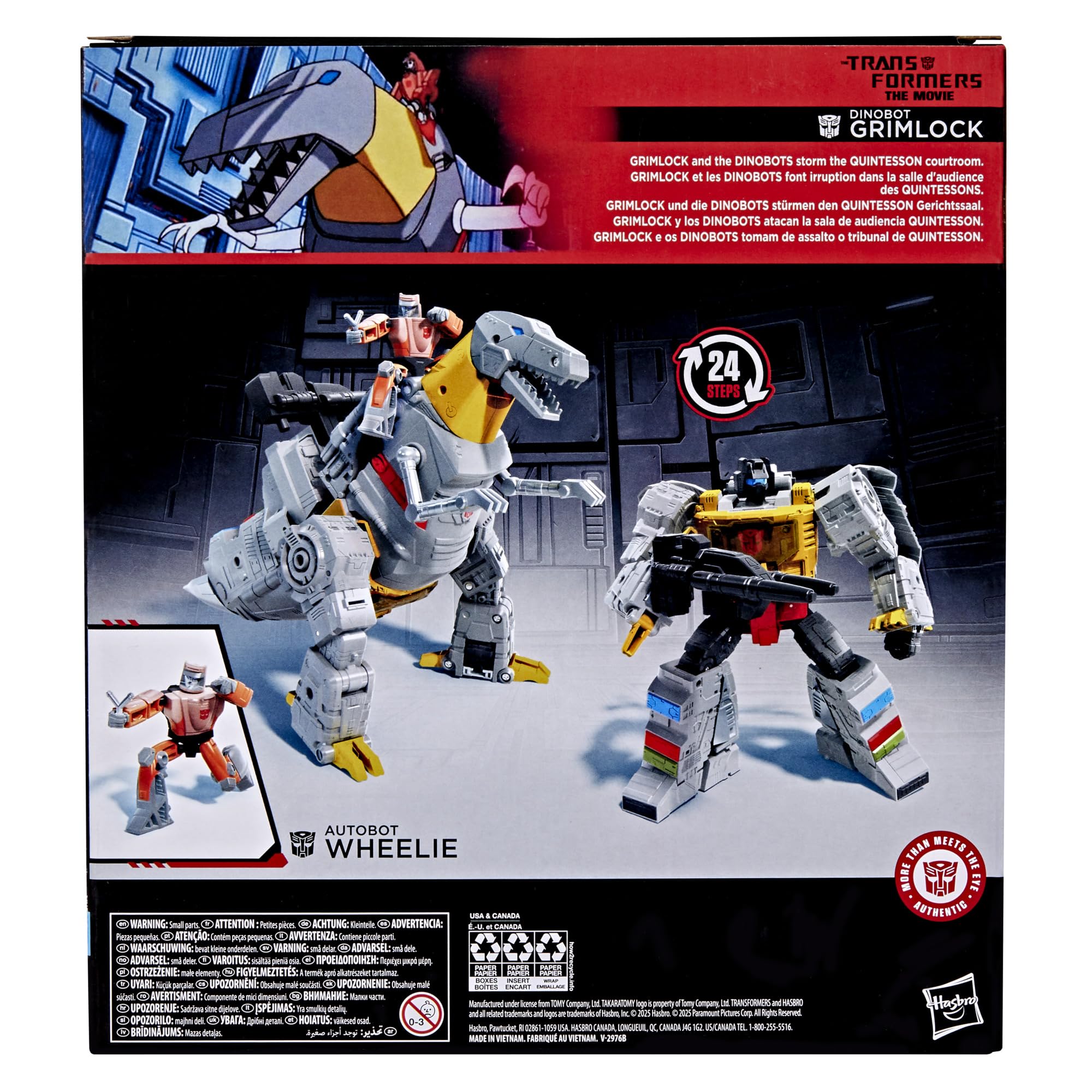 Transformers Studio Series Grimlock poseable figure for display and play.
