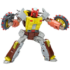 Transformers Studio Series Junkion Scrapheap robot poseability for play and display.