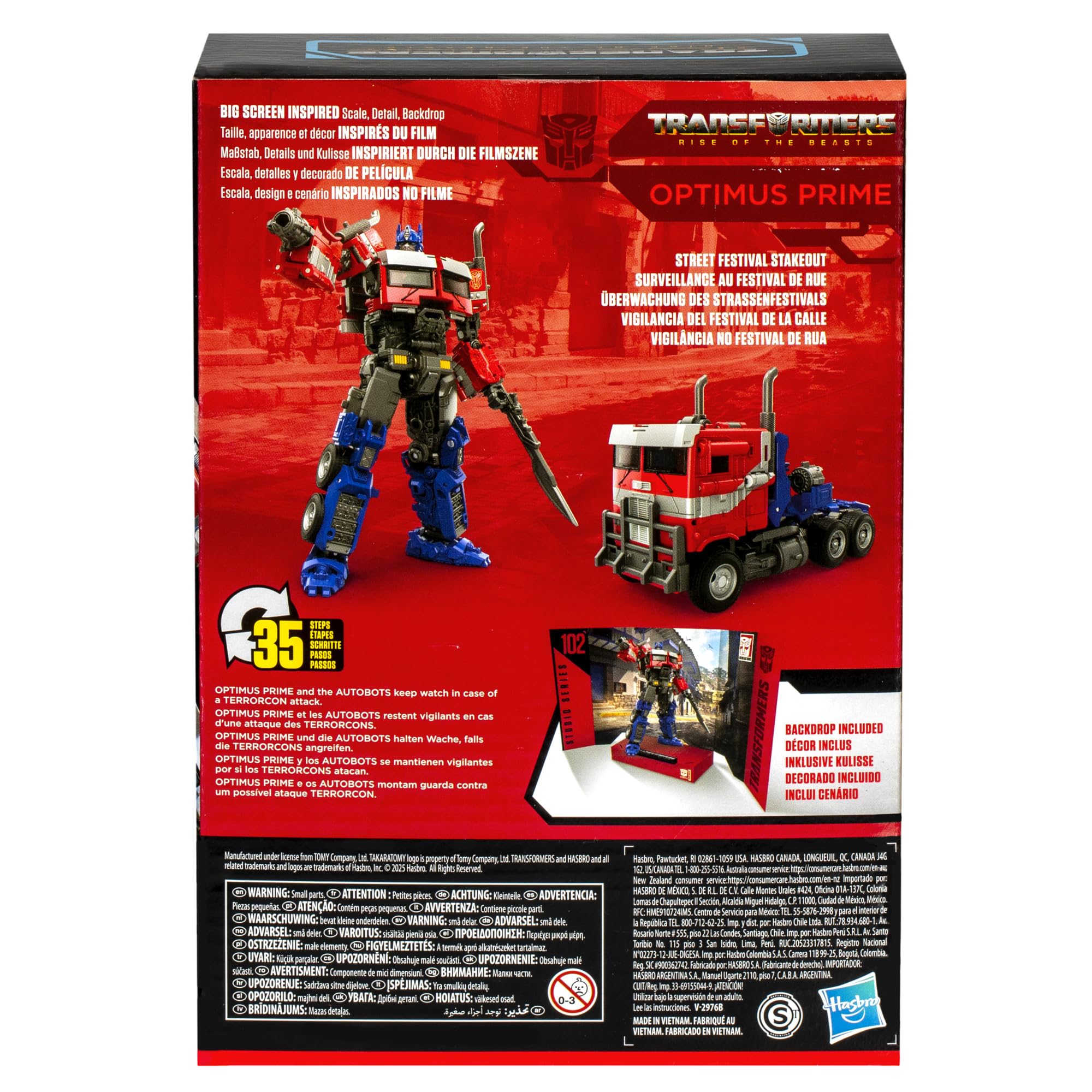 Transformers Studio Series 102 Optimus Prime accessory set with sword and blaster.