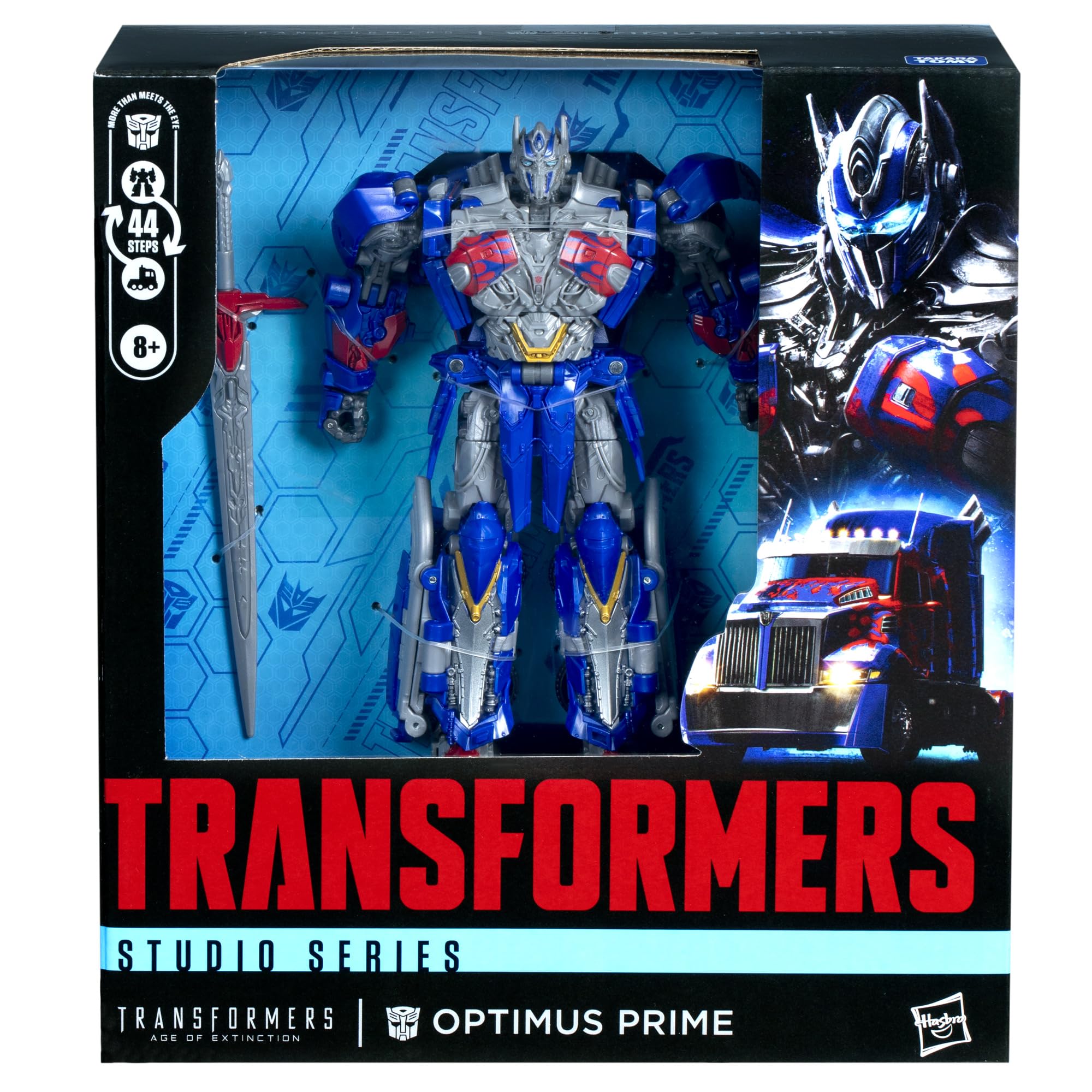 Transformers Studio Series Optimus Prime shield attachment adds defensive display option.