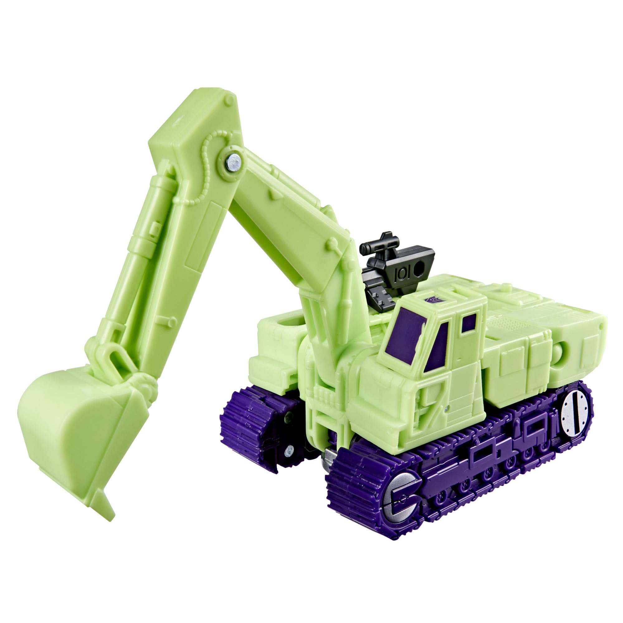 Transformers Studio Series Scavenger in excavator mode for imaginative play.