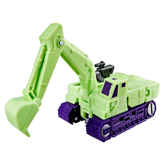 Transformers Studio Series Scavenger in excavator mode for imaginative play.