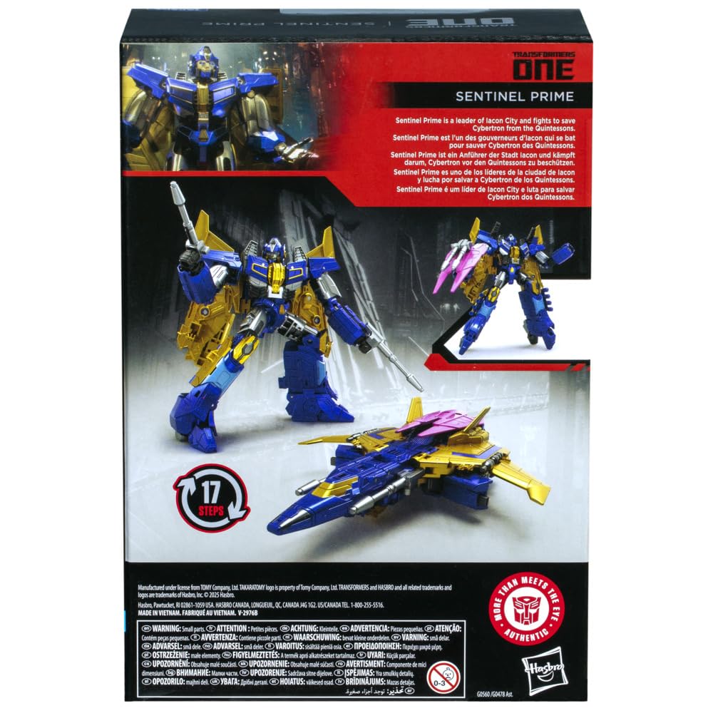 Sentinel Prime blaster accessories for versatile posing and display
