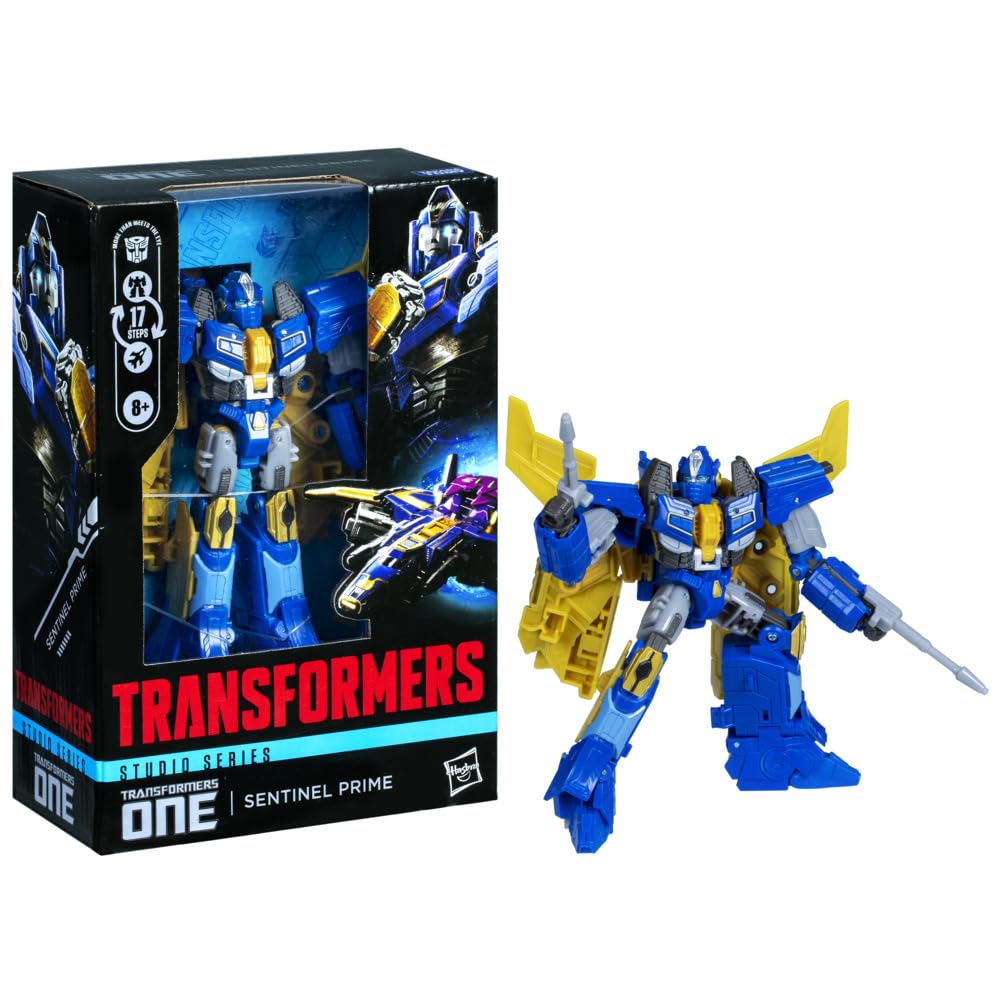 Transformers Studio Series Sentinel Prime robot mode for dynamic display and poseability