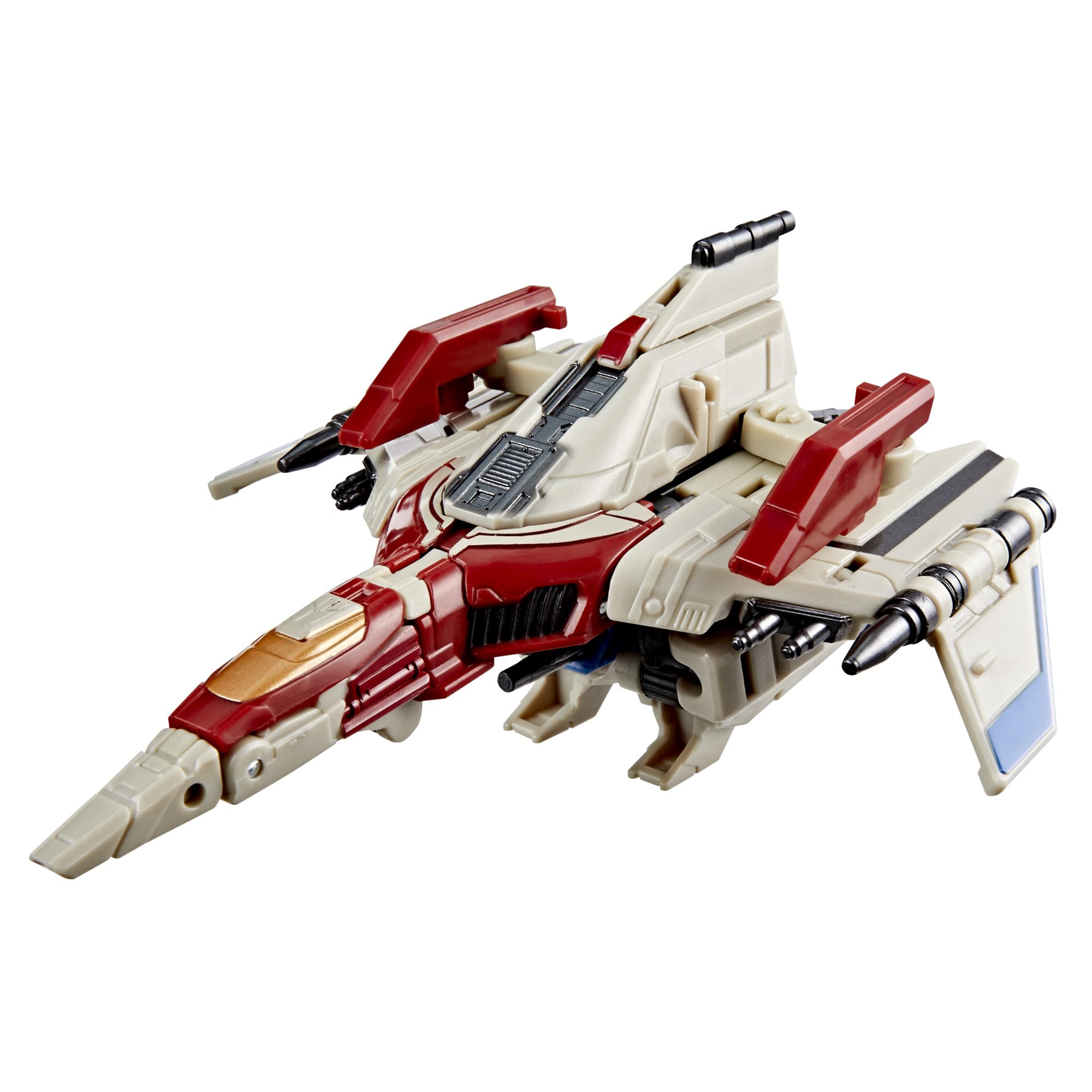 Starscream in Cybertronian Tetra Jet mode for dynamic poses