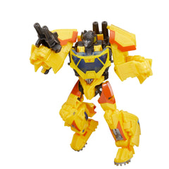 Removable Cybertron Falls backdrop included for enhanced display scenes.