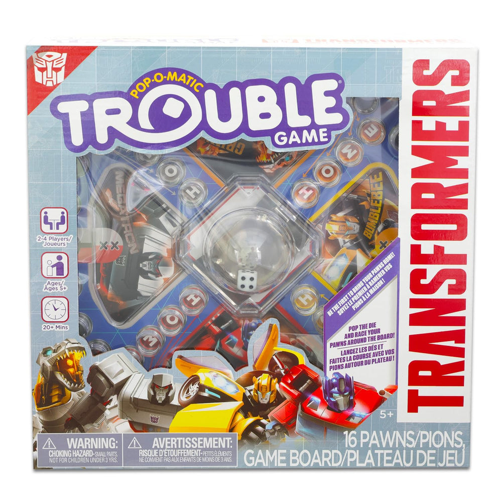Transformers temporary tattoos included for extra party flair.