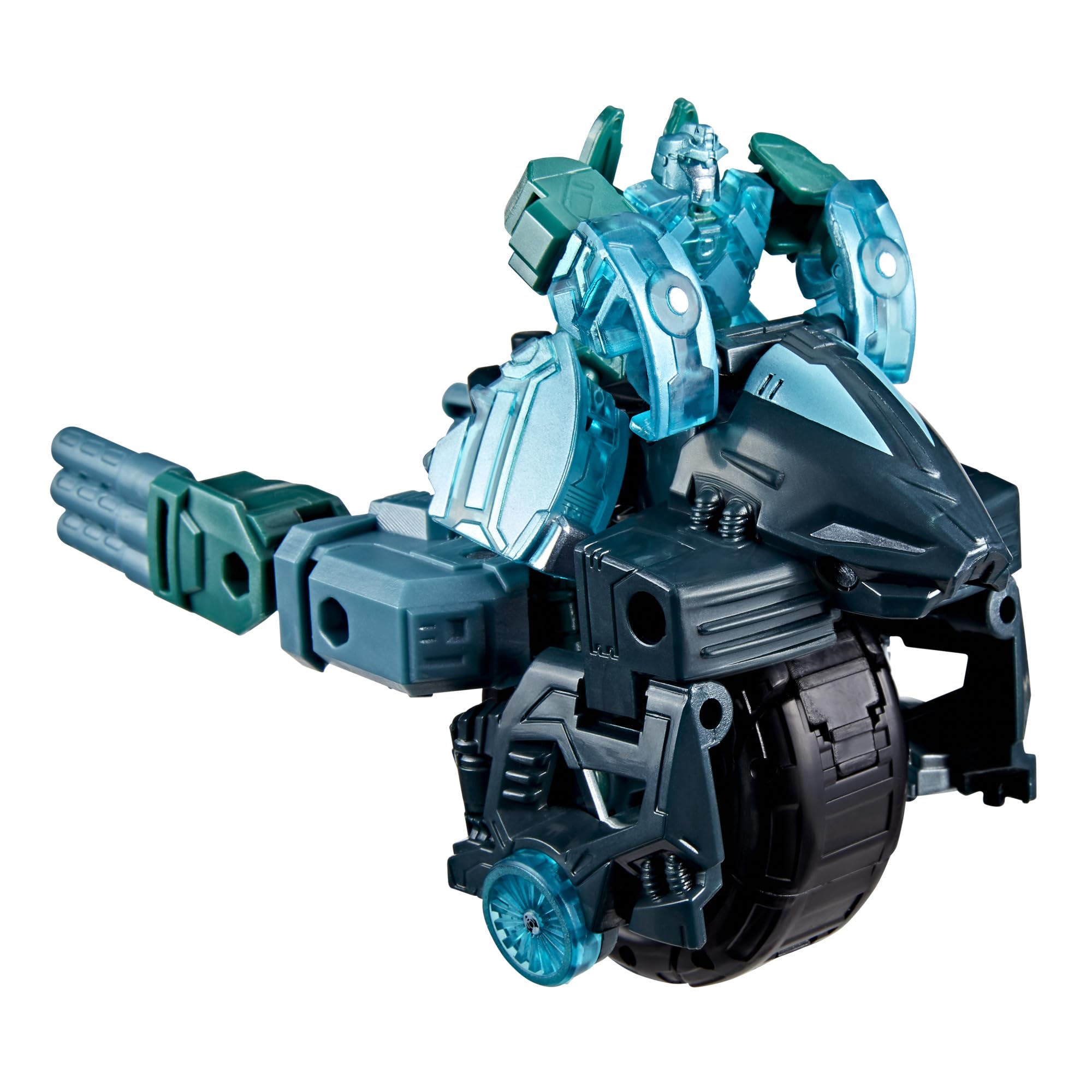 Micronus Prime 22-step motorcycle mode conversion for action ready play