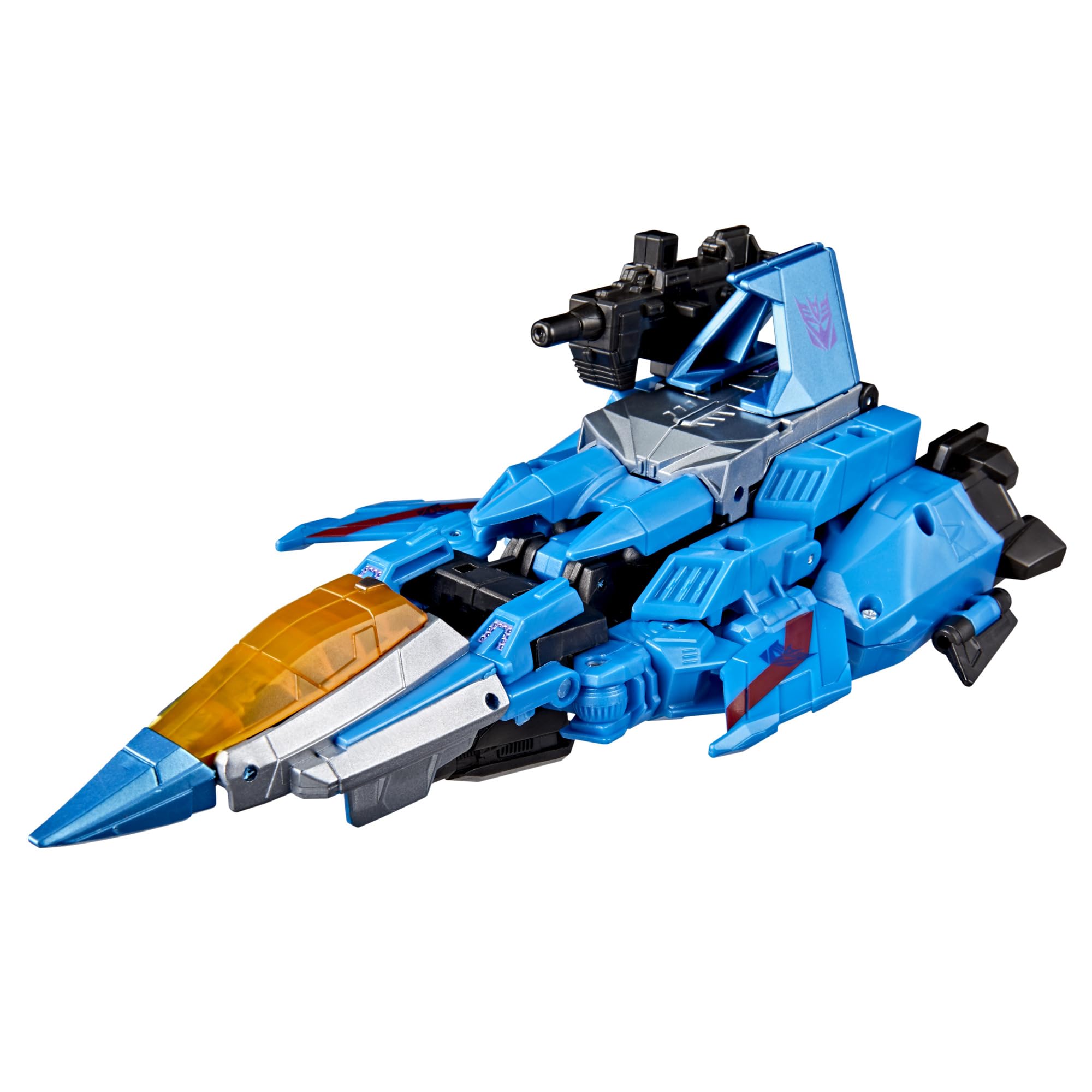Transformers Thundercracker tetra jet mode ready for quick vehicle-to-jet transitions