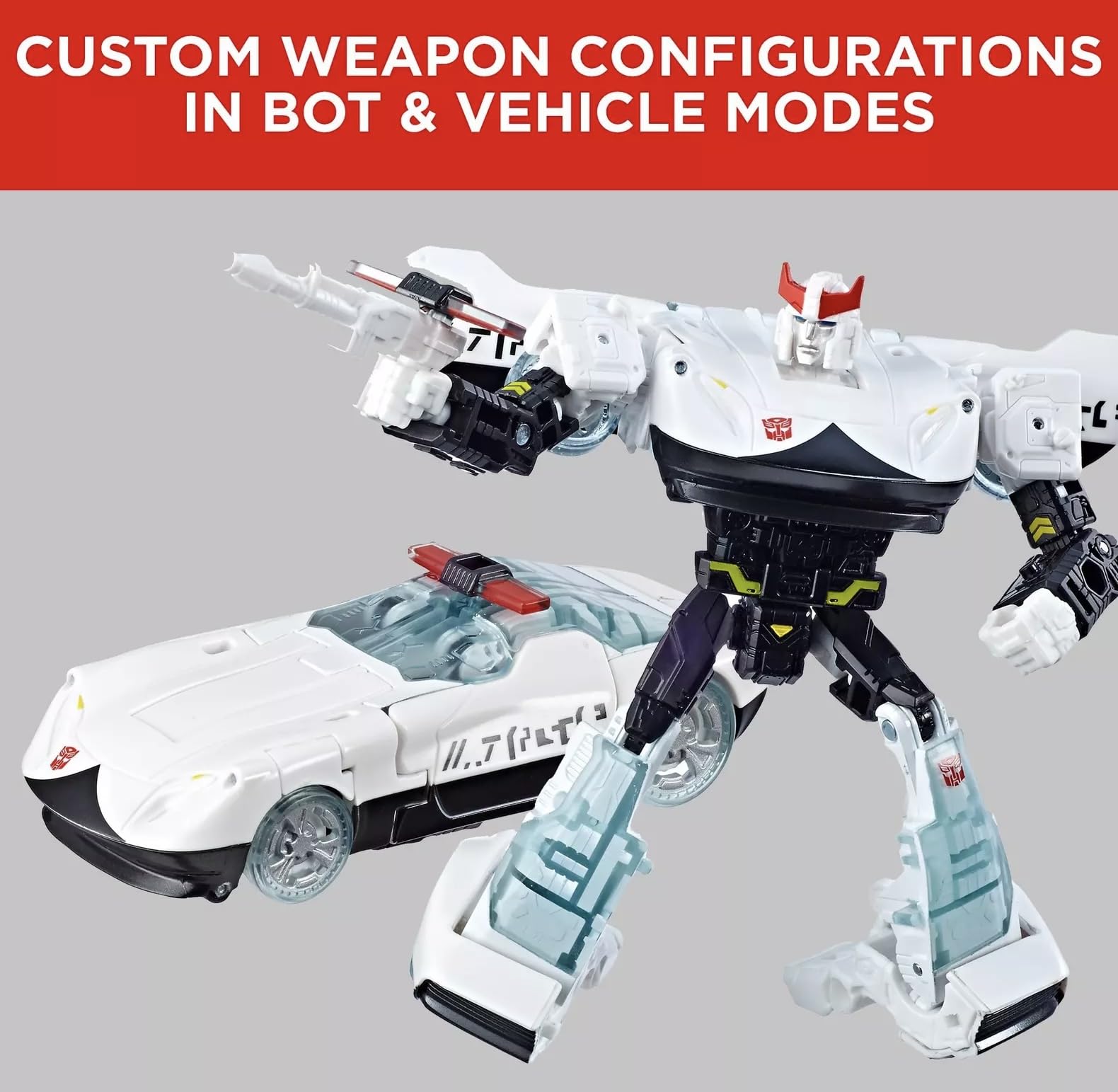 Transformers TRA GEN WFC Deluxe Prowl side profile emphasizes silhouette and scale