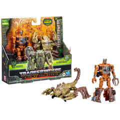 Transformers TRA MV7 BA Combiner Scourge converting action image showing features