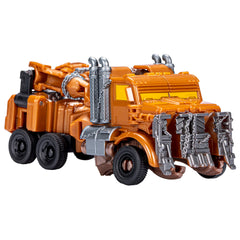 Transformers TRA MV7 BA Combiner Scourge robot mode shot highlighting transforming play