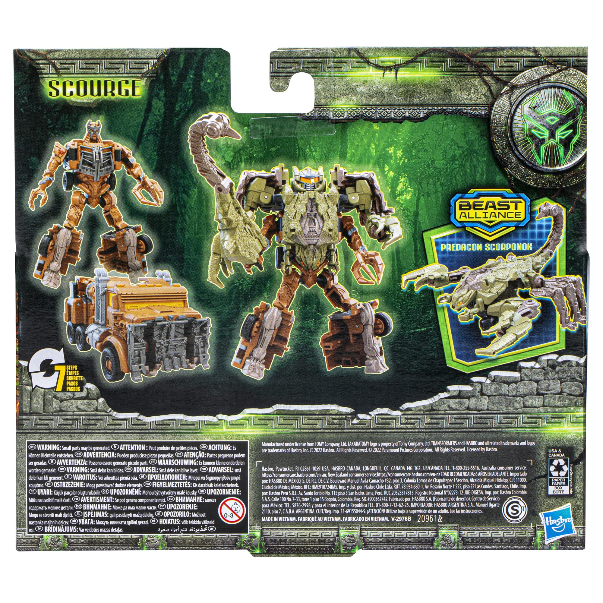 Transformers TRA MV7 BA Combiner Scourge unboxing moment invites fans