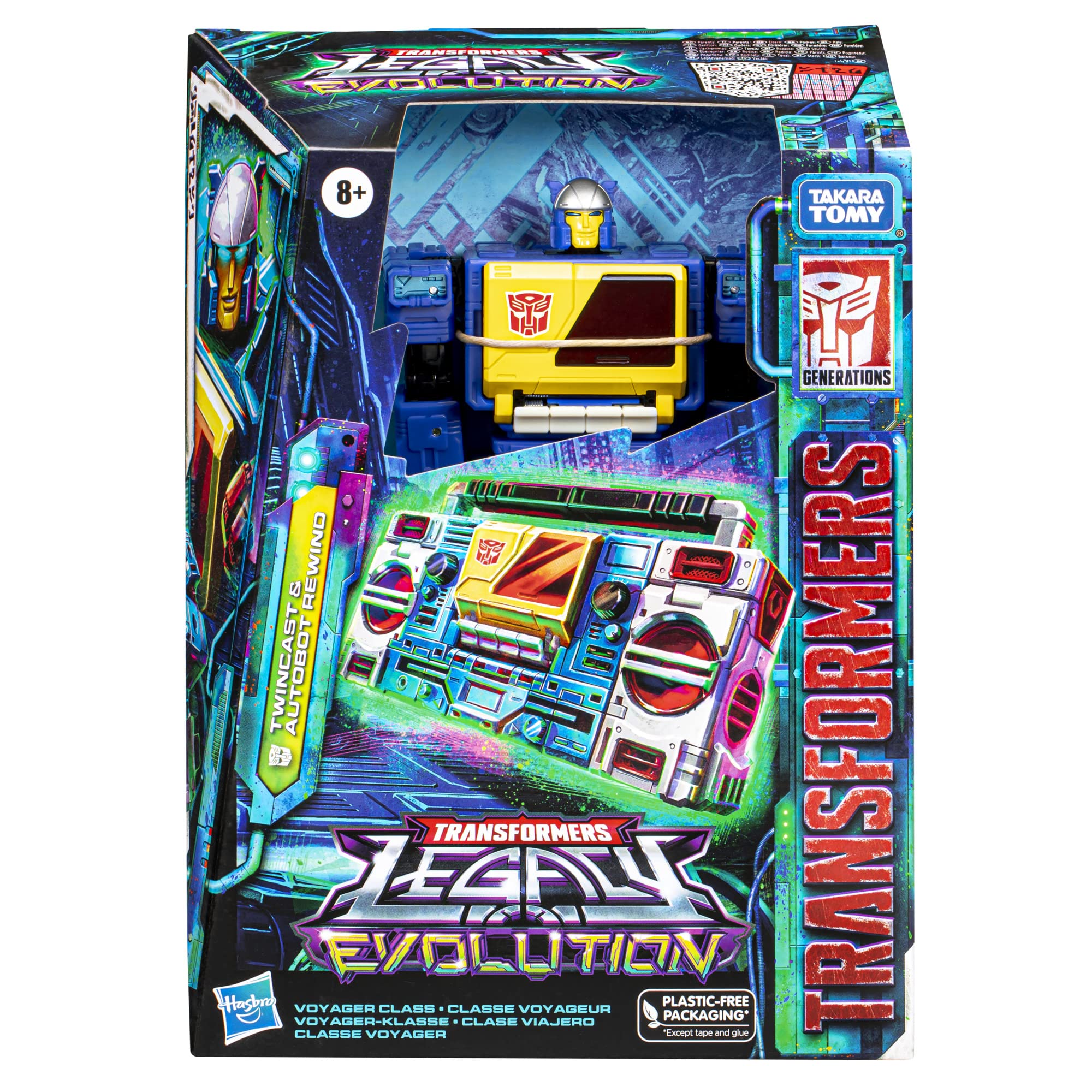 Transformers Twincast in radio mode for imaginative communication play