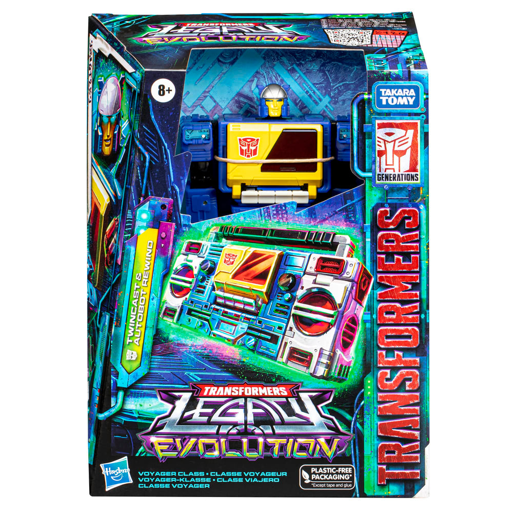 Transformers Twincast in radio mode for imaginative communication play
