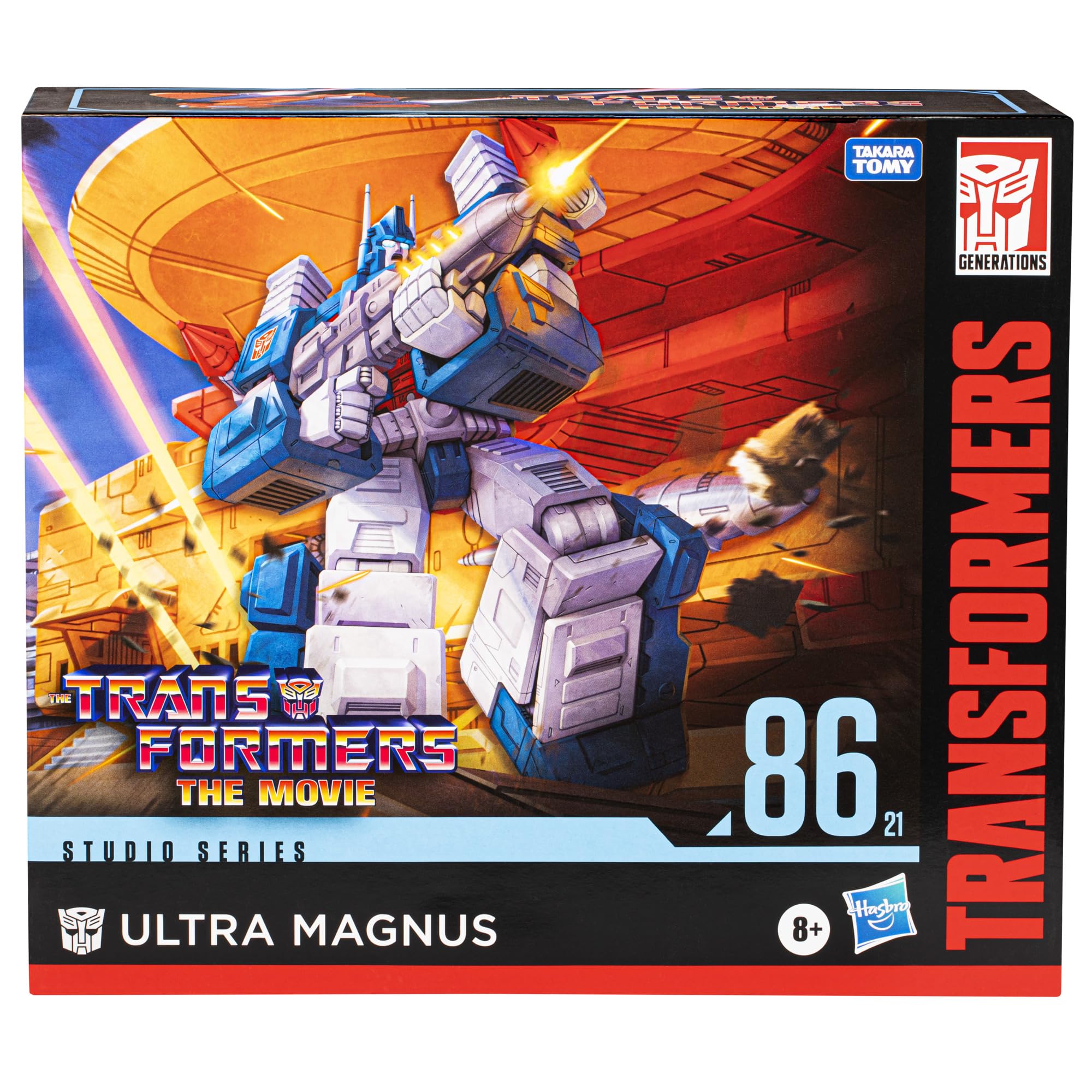 Transformers Ultra Magnus in semi-trailer mode ideal for imaginative play scenarios.