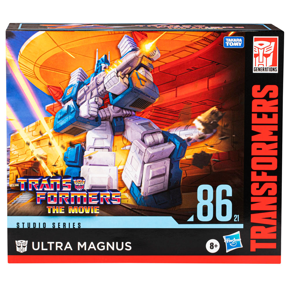 Transformers Ultra Magnus in semi-trailer mode ideal for imaginative play scenarios.