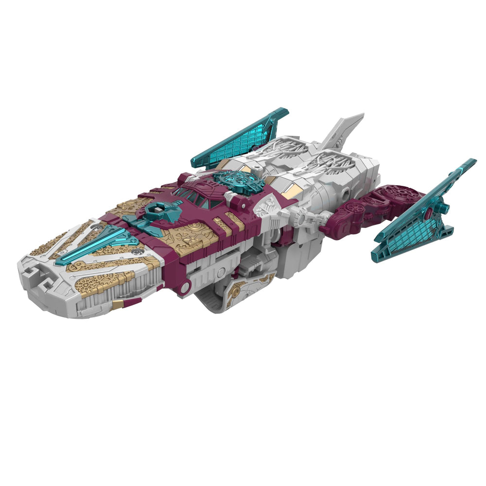 Transformers Vector Prime Cyber-Key accessory for interactive mode switching.