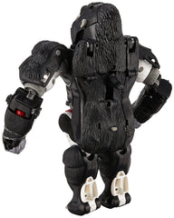 Transformers Optimus Primal with retro packaging art showcasing original Beast Wars branding