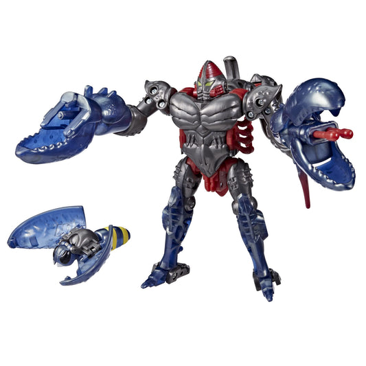 Transformers Vintage Beast Wars Predacon Scorponok figure front view highlights show-accurate deco