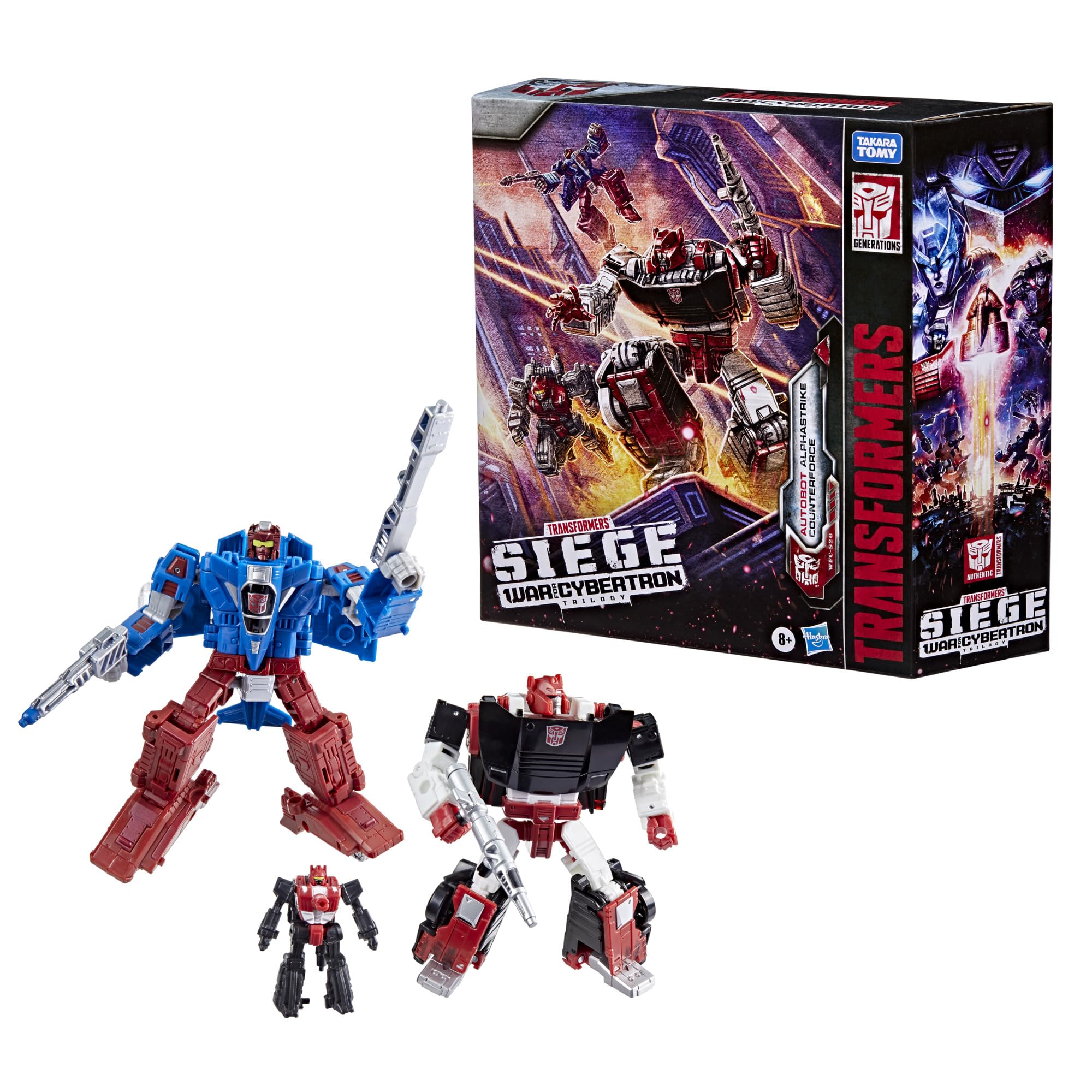 Poseable Transformers figures for showcase and play.