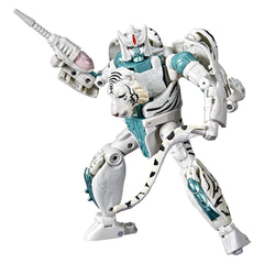 Transformers WFC-K35 Tigatron beast mode, detailed tiger fur texture, ideal for display and imaginative play