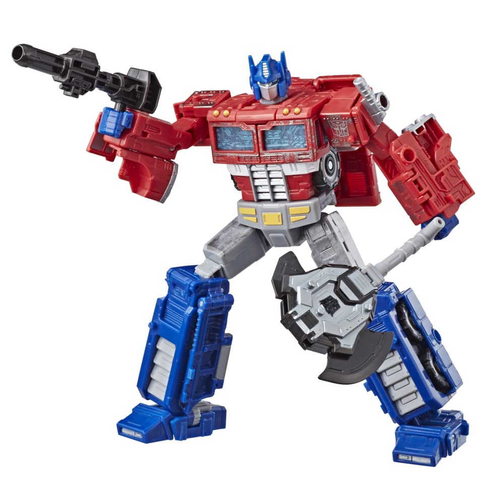 Transformers WFC-S11 Optimus Prime robot mode for dynamic display and action