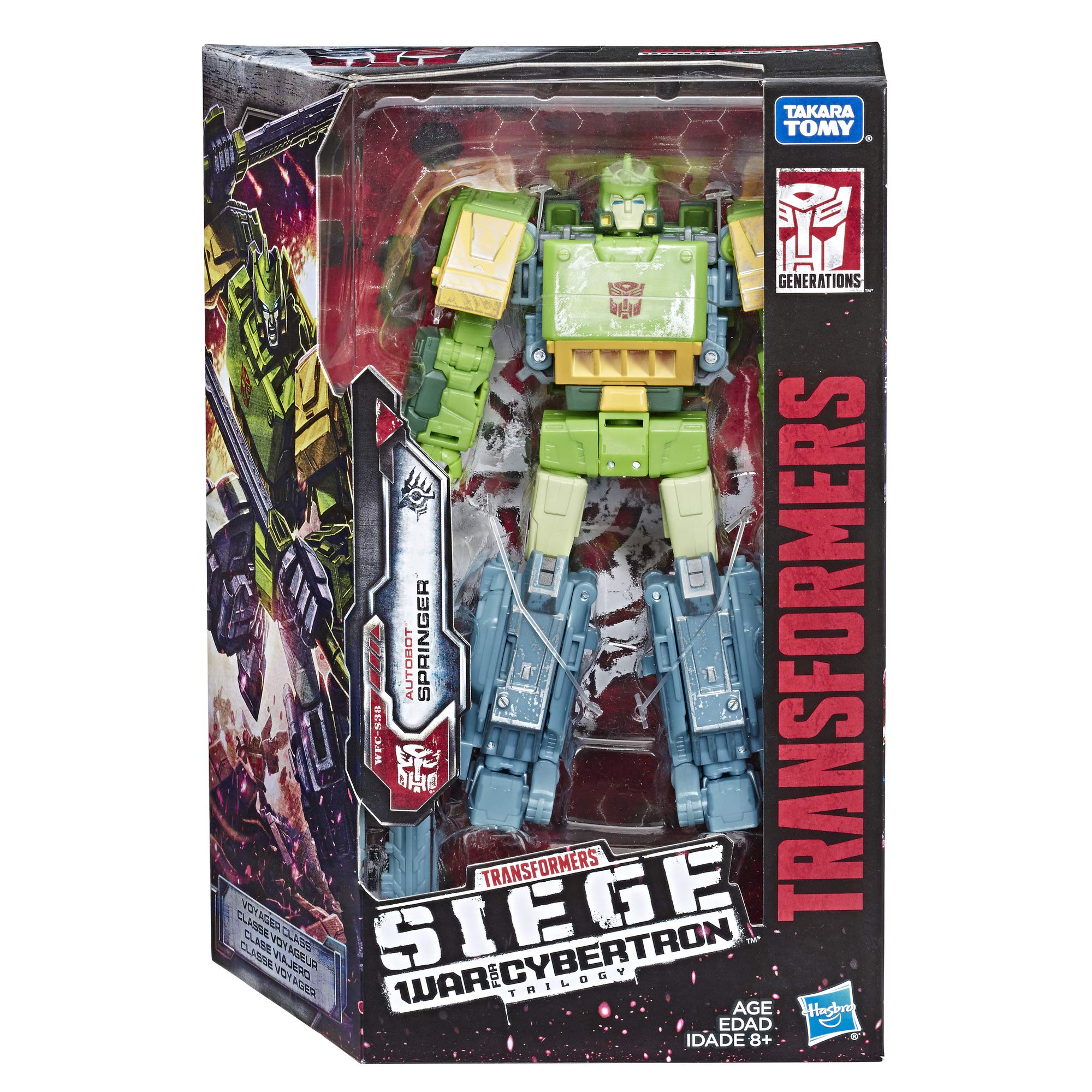 Autobot Springer helicopter mode for versatile alt-mode posing and storytelling.