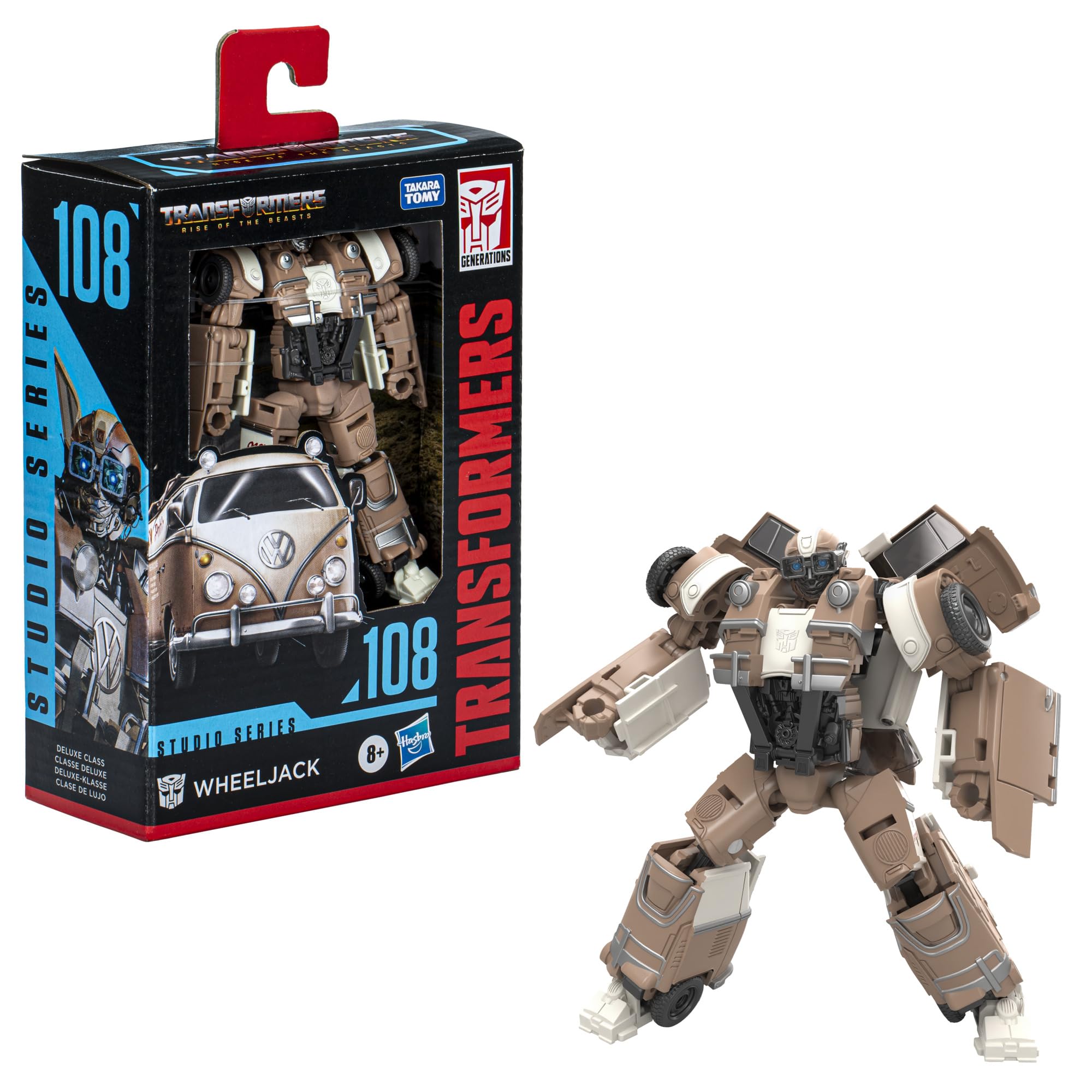 Transformers Wheeljack Studio Series Deluxe Cliffside Chase backdrop display