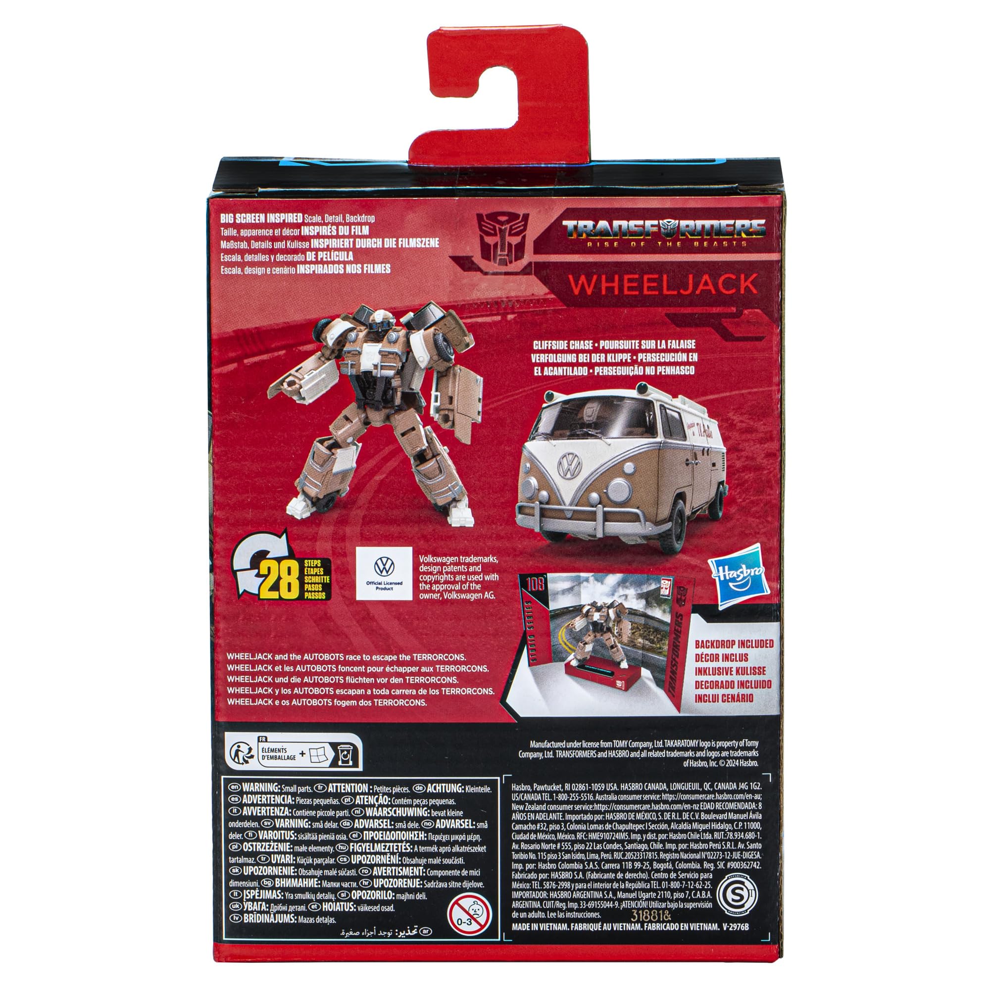 Transformers Wheeljack Studio Series Deluxe 108 figure completes a movie-inspired collection
