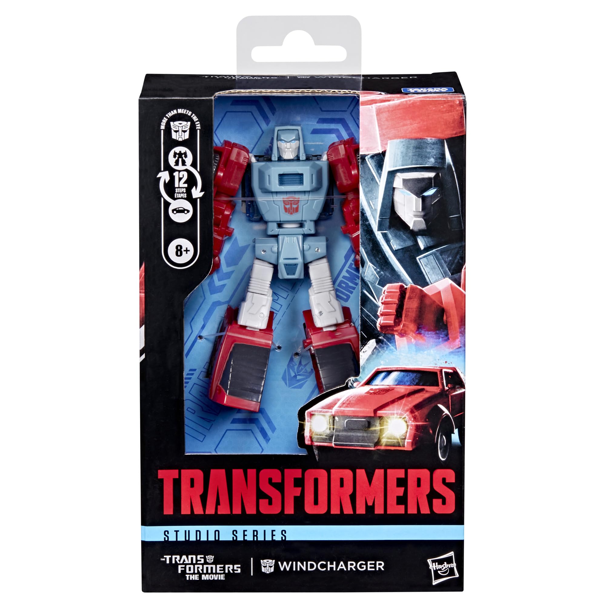 Transformers Windcharger car mode ready for collectible display and quick pose changes.