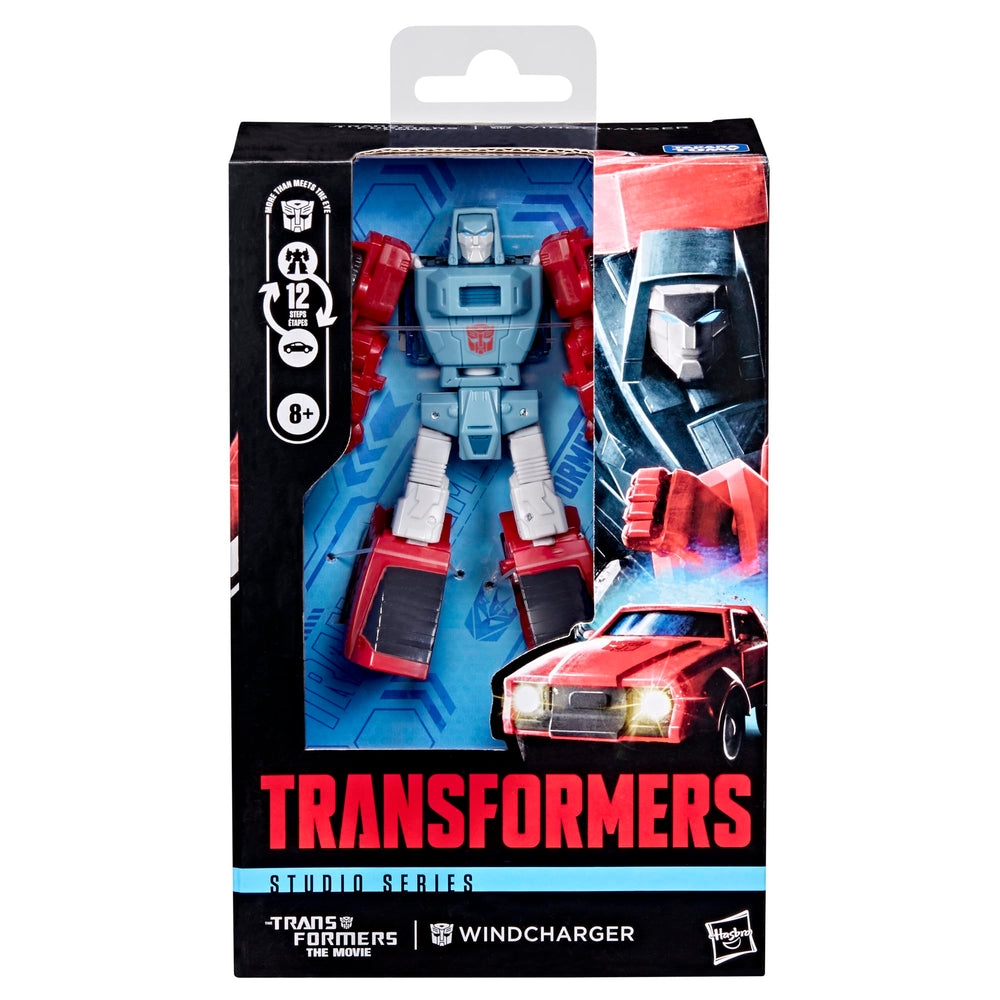 Transformers Windcharger car mode ready for collectible display and quick pose changes.