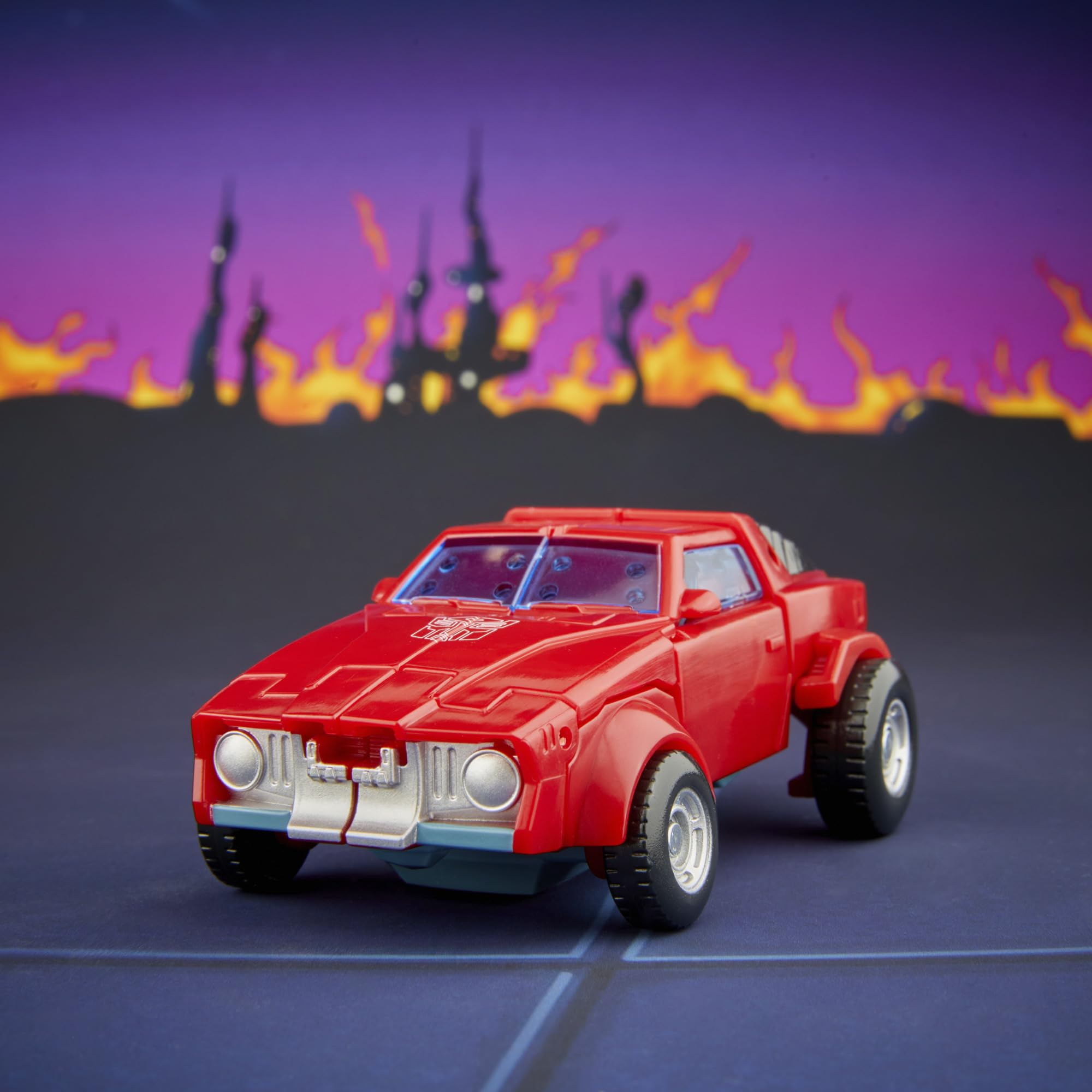 Movie-inspired windcharger packaging artwork enhances shelf appeal.