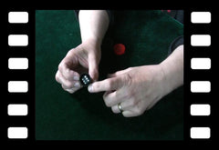 Trap Door Magic cups and balls setup ideal for beginner routines