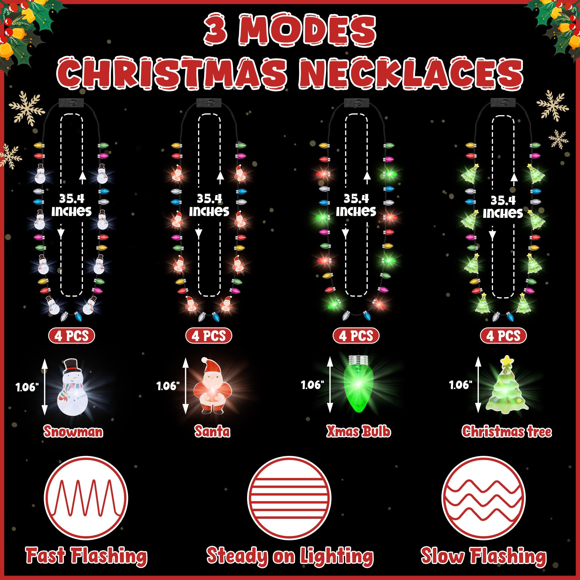 Traplace colorful bulbs necklace offers vibrant party lighting for events.
