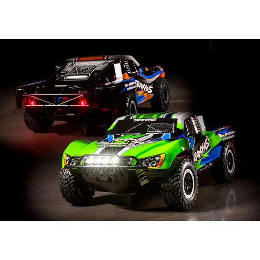 Traxxas 6894 rear bumper LED harness boosts rear visibility and signaling.